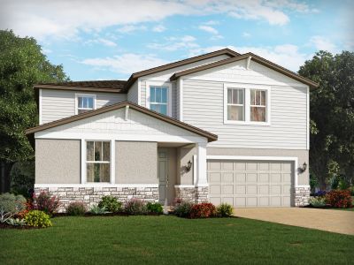 New construction Single-Family house 4549 Windy Oak Wy, St. Cloud, FL 34772 Primrose- photo 0