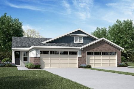 New construction Townhouse house 35 Village Dr, Unit 29A, Dawsonville, GA 30534 plan Wembley - image