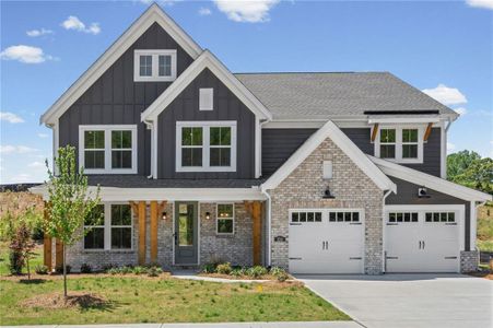 New construction Single-Family house 150 Hidden Fields Wy, Hoschton, GA 30548 - image