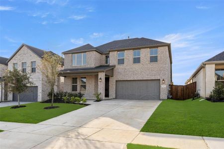 New construction Single-Family house 2433 Pebble Bank Ln, Midlothian, TX 76065 Lillian- photo 1 1