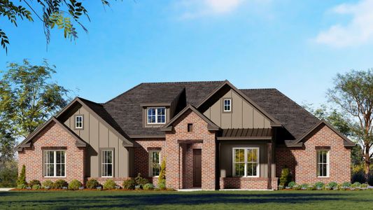 Elevation C | Concept 2623 at The Meadows in Gunter, TX by Landsea Homes