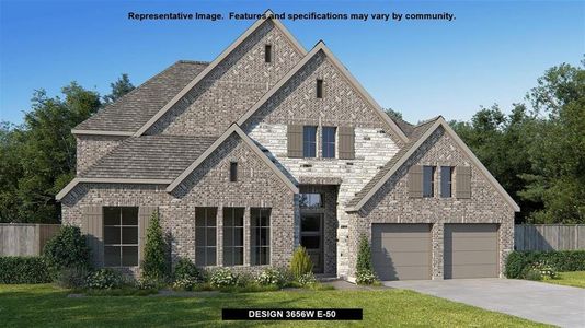 New construction Single-Family house 3511 Lauriston Drive, Katy, TX 77493 Design 3656W- photo 0