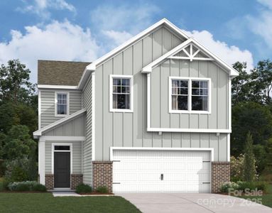New construction Single-Family house 1453 Kate Cecil Wy, York, SC 29745 plan Radford - image