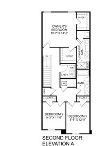 New construction Townhouse house 1259 Pineywood Fld, Davenport, FL 33837 plan Mayport - image