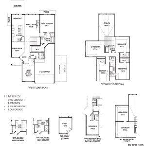 New construction Single-Family house 21219 Prince Of Orange Ln, Cypress, TX 77433 plan Bridgeland 50's: Roosevelt - image 3