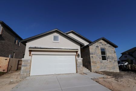 New construction Single-Family house 12716 Brave Tenderfoot Trl, Buda, TX 78610 Terracotta- photo 0