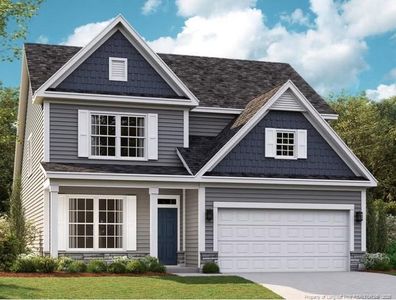New construction Single-Family house 766 Southerland Peak Dr, Raeford, NC 28376 plan Jordan - image