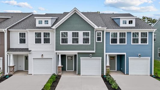 New construction Townhouse house 525 W Norvell Ct, Spartanburg, SC 29307 plan Litchfield - image