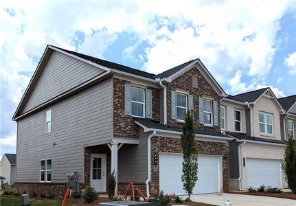 New construction Townhouse house 879 Pensive Run, Dacula, GA 30019 Dylan- photo 0 0