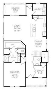 1st Floorplan - Representative Photo