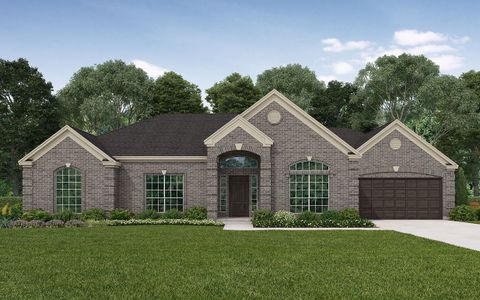 New construction Single-Family house 9723 Rambling Rose Wy, Willis, TX 77378 plan Montgomery - image 3