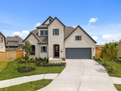 New construction Single-Family house 10706 Rattlebox Ct, Cypress, TX 77433 plan Lumberton - image