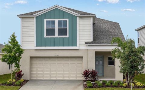 New construction Single-Family house 11421 Brook Edge Avenue, Riverview, FL 33569 Indigo- photo 0