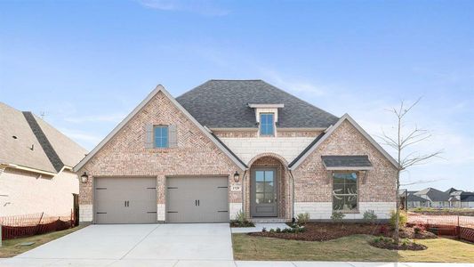 New construction Single-Family house 1729 Hillside Stroll Dr, Lavon, TX 75166 Design 2504W- photo 0