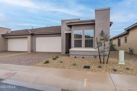 New construction Townhouse house 309 E Citrus Hollow Way, Queen Creek, AZ 85140 Valletta Exterior A- photo 0