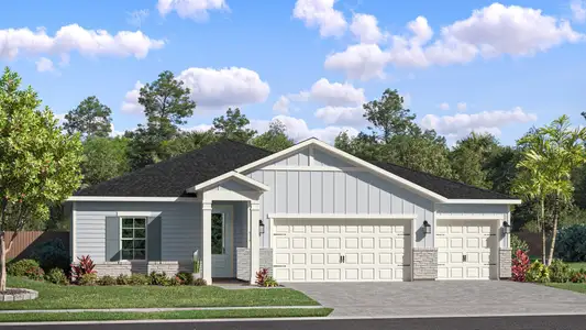 New construction Single-Family house 64 Round Robin Run, St. Johns, FL 32259 plan Montego - image