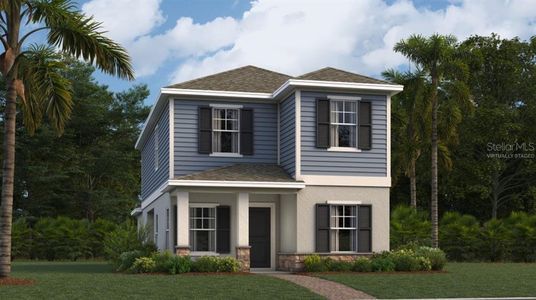 New construction Single-Family house 7238 Ivy Tendril Avenue, Orlando, FL 32829 Westwood- photo 0