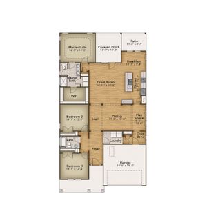 New construction Single-Family house 117 Reedgrass Dr, Little River, SC 29566 plan The Boardwalk - image
