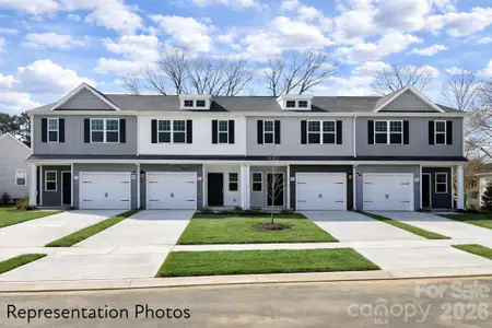 New construction Townhouse house 3110 Aberleaf Ln, Charlotte, NC 28227 - image