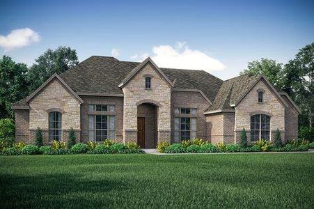 New construction Single-Family house 4611 Bonanza Drive, Midlothian, TX 76065 Madrid- photo 0