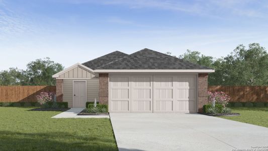 New construction Single-Family house 738 Jennifer Wy, New Braunfels, TX 78130 plan The Atlanta - image