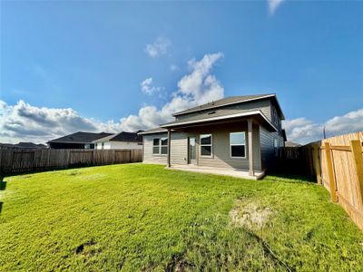 New construction Single-Family house 173 Honey Onyx Trl, Kyle, TX 78640 The Reynolds (890)- photo 0