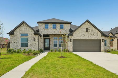 New construction Single-Family house 12051 Lake View Blvd, Old River-Winfree, TX 77523 plan Amber - image