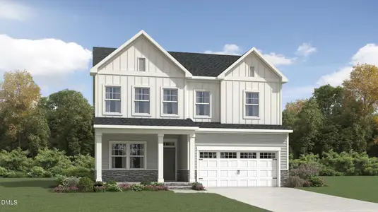 New construction Single-Family house 300 Oakwood Crest Dr, Knightdale, NC 27545 - image