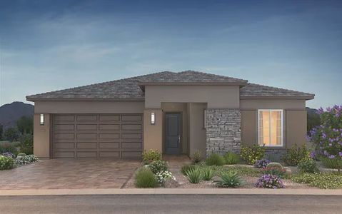New construction Single-Family house 33670 N Chevelon Dr, Peoria, AZ 85383 plan Traverse II - image