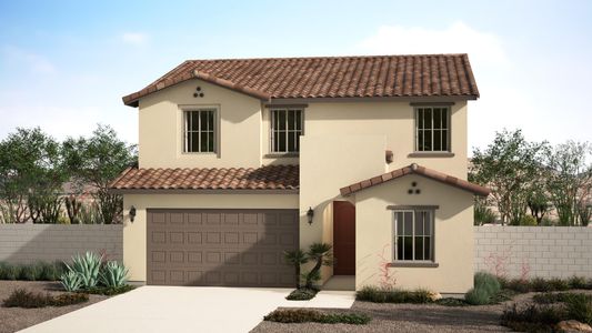 New construction Single-Family house 18162 W Larkspur Dr, Goodyear, AZ 85338 Sorrento- photo 0
