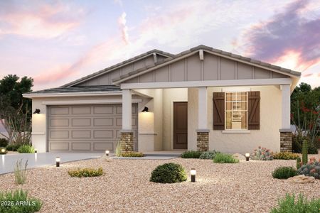 New construction Single-Family house 40060 W Sparks Ln, Maricopa, AZ 85138 plan Erie - image