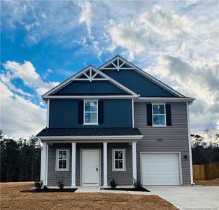 New construction Single-Family house 248 Greenbay St, Lillington, NC 27546 plan Freelance - image