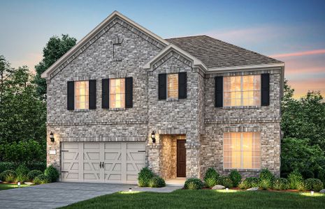 New construction Single-Family house Burleson, TX 76028 plan Caldwell - image