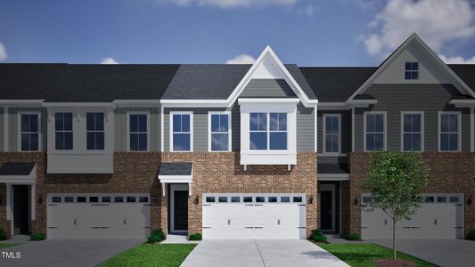 New construction Townhouse house 1034 Westerland Way, Durham, NC 27703 - photo 0