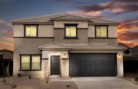 New construction Single-Family house 25447 W Wier Ave, Buckeye, AZ 85326 plan Daisy - image