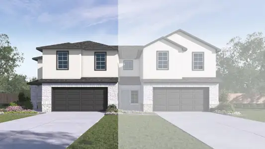 New construction Townhouse house 18500 Empire Path, Unit A, Manor, TX 78653 null- photo 0