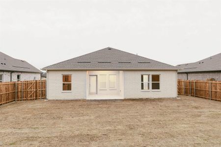 View of rear view of property