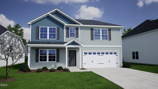 New construction Single-Family house 13 Heartleaf Sq, Youngsville, NC 27596 plan Russell - image