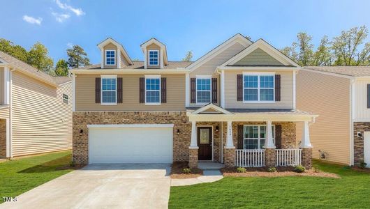 New construction Single-Family house 2001 Rosebank Way, Mebane, NC 27302 Columbia- photo 0