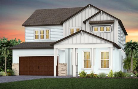 New construction Single-Family house 7009 Depue Dr, Wesley Chapel, FL 33545 plan Scarlett - image