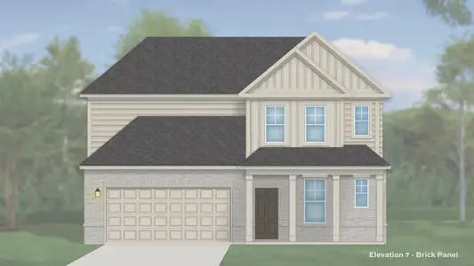 New construction Single-Family house 2680 Ozora Church Rd, Lawrenceville, GA 30045 null- photo 0