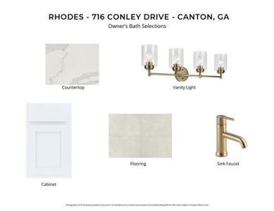 New construction Single-Family house 716 Conley Dr, Canton, GA 30115 plan Rhodes - image