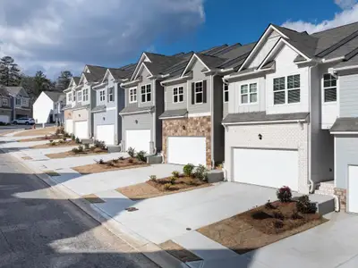 New construction Townhouse house 18 Rustin Rdg, Dahlonega, GA 30533 plan SUDBURY 24' TOWNHOME - image