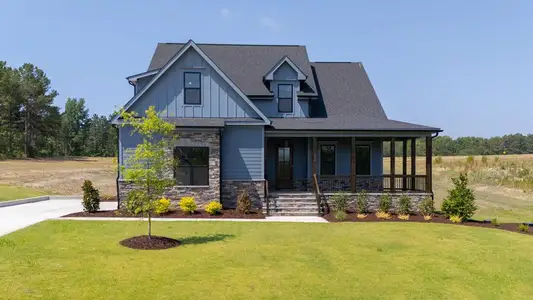 New construction Single-Family house 5832 Carriage Farm Rd, Raleigh, NC 27603 plan The Abigail - image