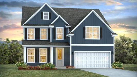 New construction Single-Family house 803 Ring Bill Ct, Sneads Ferry, NC 28460 plan FORRESTER - image
