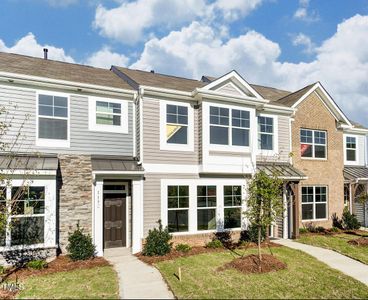 New construction Townhouse house 486 Traditions Grande Boulevard, Unit 28, Wake Forest, NC 27587 Denton- photo 0