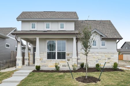 New construction Single-Family house 367 Porter Country Pkwy, Buda, TX 78610 plan Decker - image