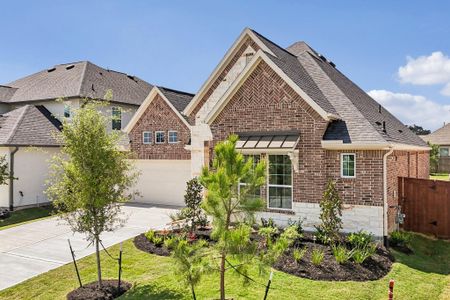 New construction Single-Family house 16167 Sheridan River Trl, Conroe, TX 77302 plan 4519 Elevation D - image