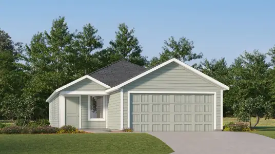 New construction Single-Family house 145 Thunderclap Ter, Hutto, TX 78634 plan Sentosa - image