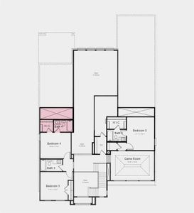 Structural options added include: bay window at owner's suite, freestanding tub and walk in shower in owner's bath, bath 4, bedroom and bath 5 upstairs.